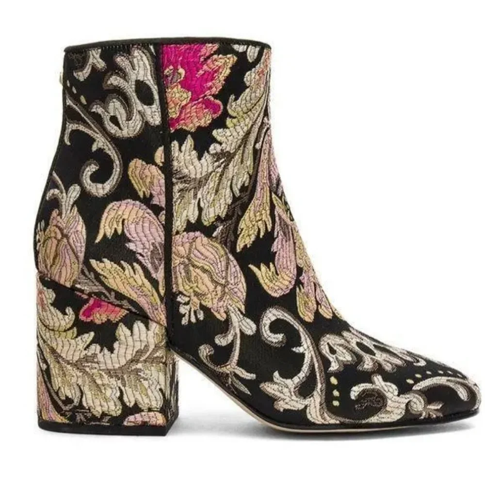 Sam Edelman | Taye Metallic Jacquard Boot 6 1/2